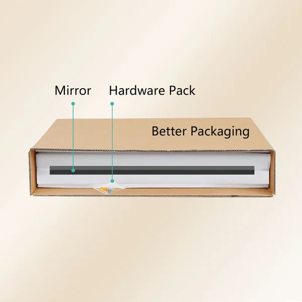 Spengler Metal Flat Mirror