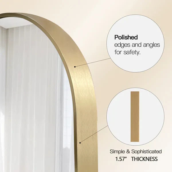 Spengler Metal Flat Mirror